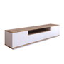 Hanah Home Soporte de TV Fr7-Aw Pino Atlántico y Blanco